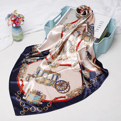 100% Silk Twill Scarf Handbag Handle Wrap Decoration Scarves Bag Twilly  Accessories - China Painting Silk Scarves and Wrap Scarf price