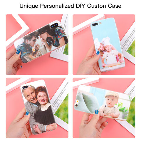 PERSONALIZED Custom Transparent Polaroid Photo Plastic Phone Case for  iPHONE 14