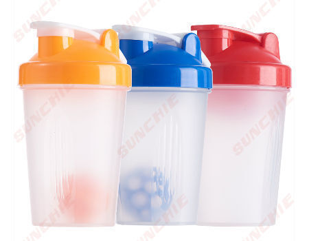 Buy Wholesale China 500ml/17oz Bpa Free Plastic Shaker Bottle With Protein  Powder Mixer Filter & Bpa Free Plastic Shaker Bottle at USD 0.61