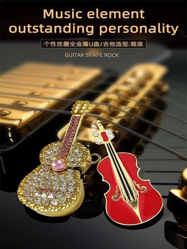 Achetez en gros Guitare Usb Stick Populaire Carton Usb Lecteur  Flash/promotionnel Usb Stylo Lecteur Chine et Bâton D'usb De Carton à 1.85  USD