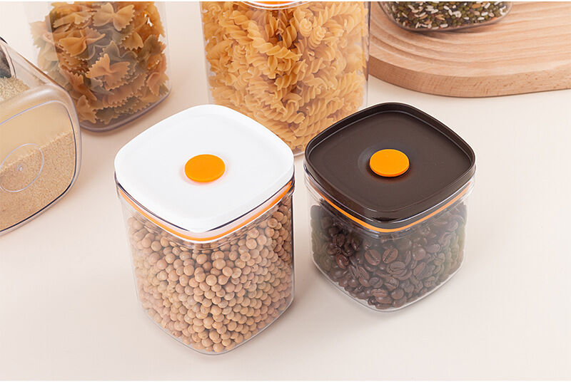 Buy Wholesale China 0.5-1.4l Large Food Storage Containers Bpa Free Plastic  Airtight Food Storage Canisters For Flour, Sugar, Baking Supplies & Large Food  Storage Containers at USD 1.41