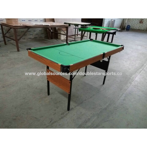 Buy Wholesale China Cheap Wooden Folding Pool Table & Pool Table at USD 55