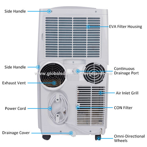 2023 GREENFLY JJPR DC Inverter portable air conditioner 16K btu portable ac air conditioner mini portable air conditioner for home