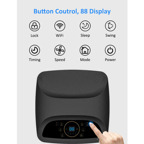 GREENFLY JJPRO 5000BTU ar condicionado portátil mini display LED inteligente compressor ar condicionado móvel
