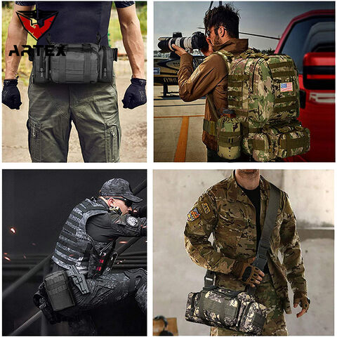 Mochila táctica, mochila de asalto, mochila táctica militar del ejército,  bolsa de camuflaje táctica para ventilador militar, escalada al aire libre