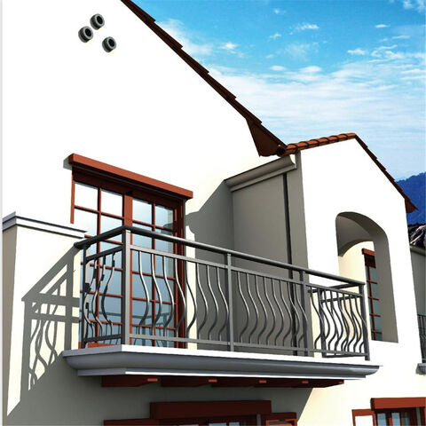 Side mounted / flooring stainless steel balustrade for balcony and