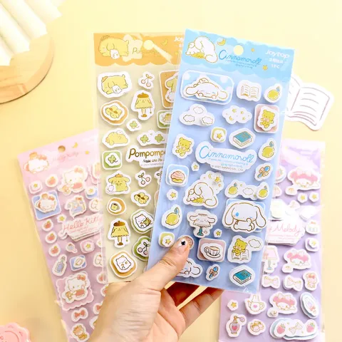 Reusable 3D Puffy Sticker Book for Kids 88 Pcs Waterproof Vehicles