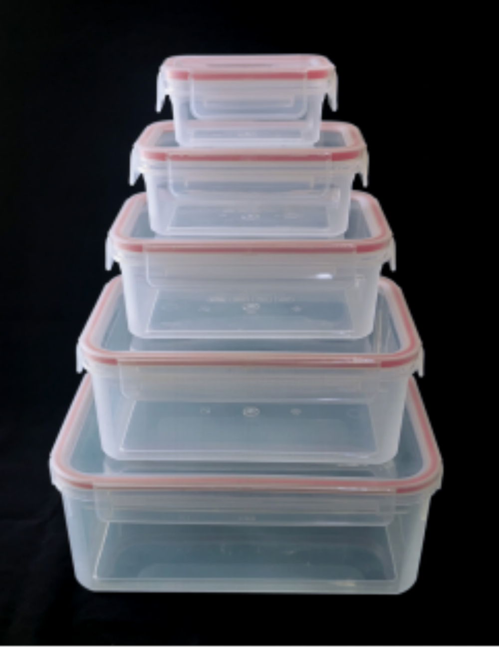 Buy Wholesale China Plastic Food Storage Container Clear With Lids Food Container Set Airtight 5553