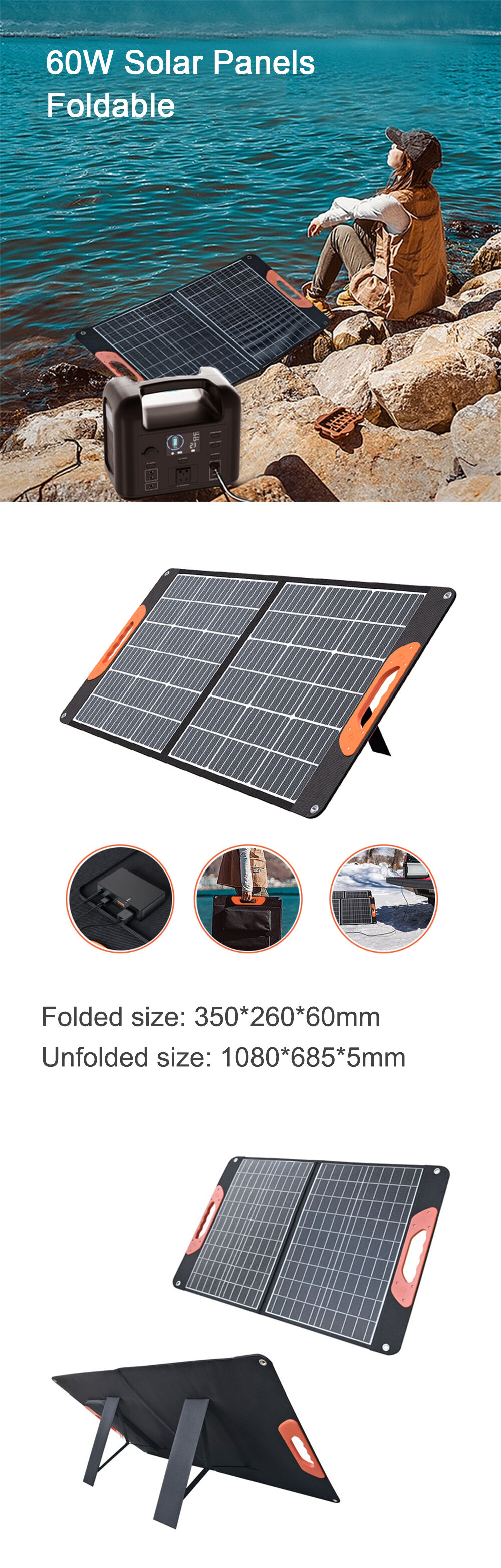 Buy Wholesale China Monocrystalline Silicon Solar Cells Portable Solar ...
