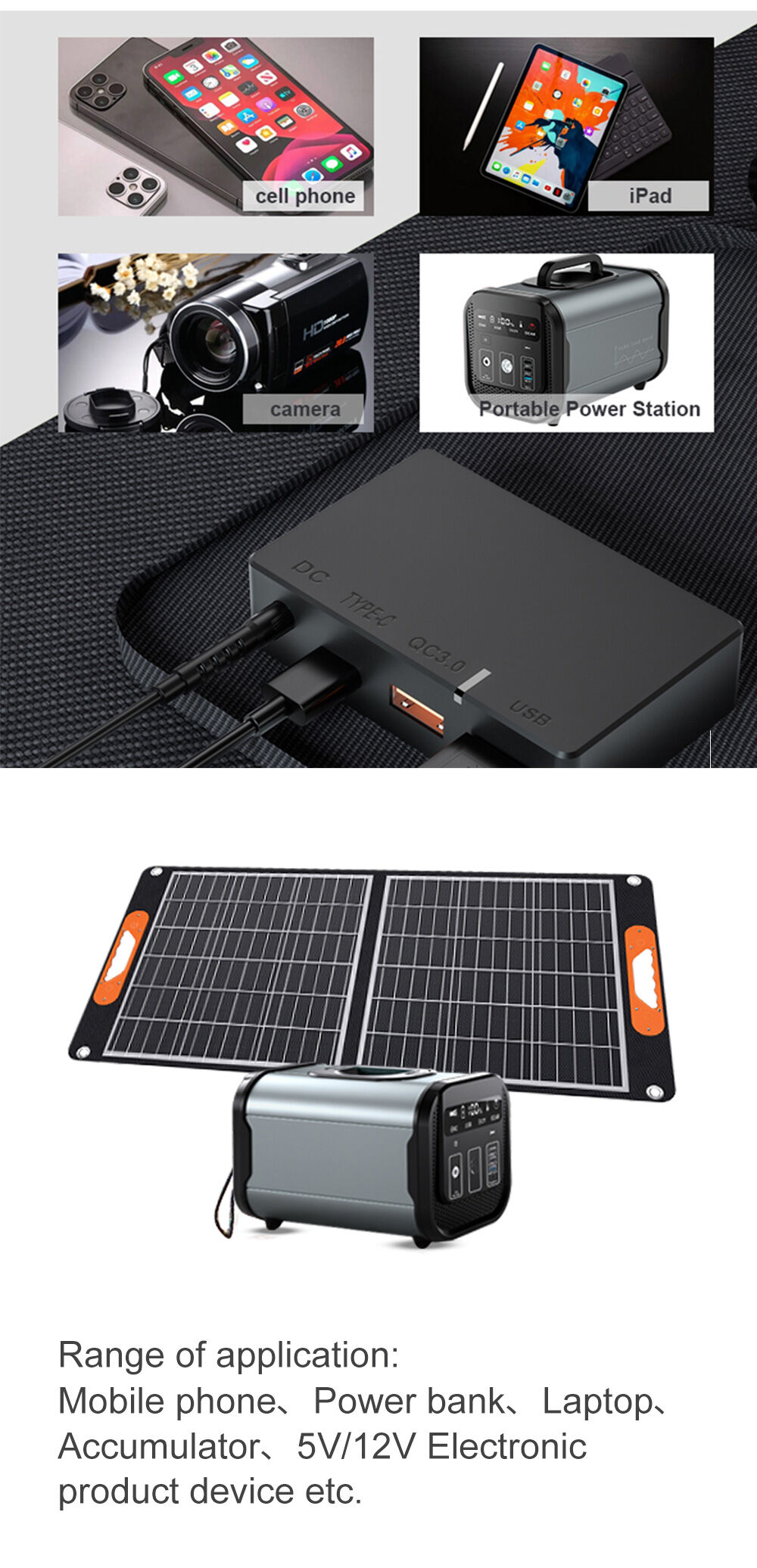 Buy Wholesale China Monocrystalline Silicon Solar Cells Portable Solar ...