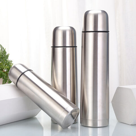Buy Wholesale China Bullet Vacuum Flask Stainless Steel Insulated Cup  Warhead Water Bottle Thermos 500ml 350ml 1000ml & Vacuum Flask at USD 3.79