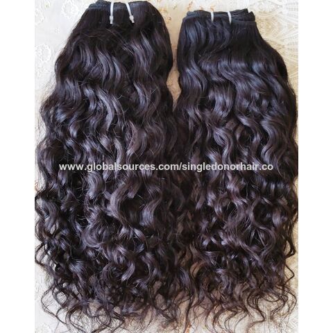 Extensión de cabello humano natural rizado, precio al por mayor, cabello humano virgen de alta calidad, cabello rizado profundo