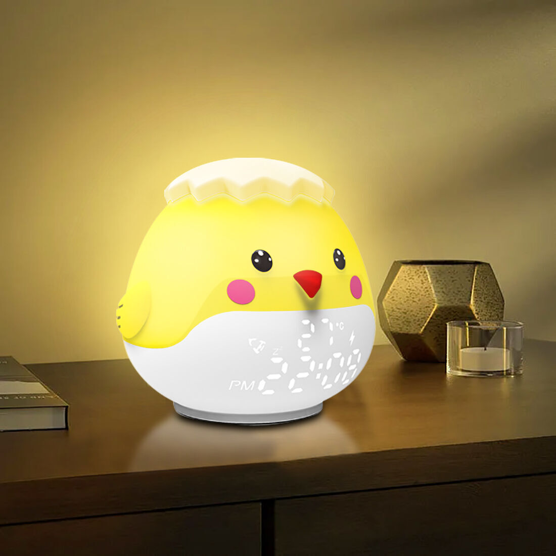 Buy Wholesale China Cat Animal Clock Mini Silicone Clock Children's Led ...
