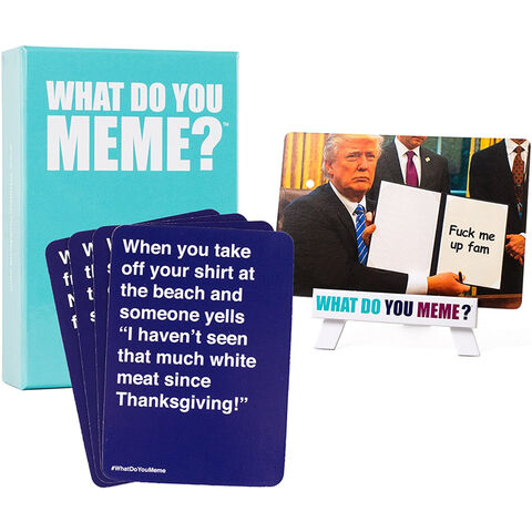 WhatDoYouMemeCustom-Create your own Meme Pack with 1st 15 cards!