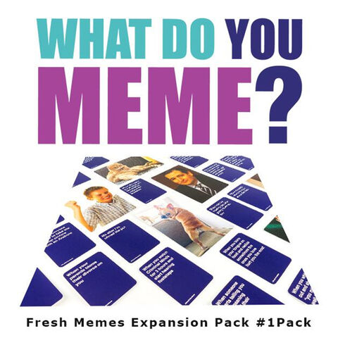 WhatDoYouMemeCustom-Create your own Meme Pack with 1st 15 cards!