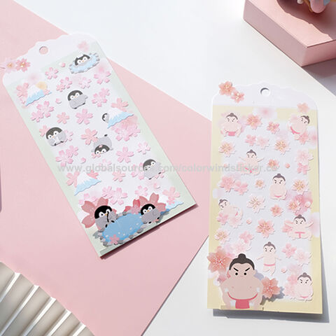 Buy Wholesale China Promotion Of High Quality Handmade Crystal Drop Gold Craft  Stickers Diy Stationery Decorative Stickers & Cute Sticker at USD 0.35