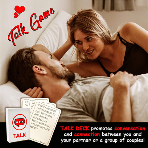 Couple Romantic Card Game Game Deck Talk Or Flirt Or Dare Cards 3 Games  Cards Deck Lovely Gift For Couples Adult Sex Game