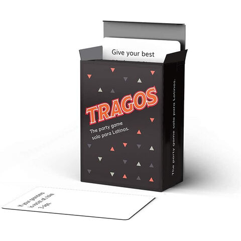 Juego de Tragos para Latinos Juego de cartas divertidas para Adultos Juegos de Mesa para Adultos
