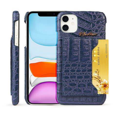 PC PU carteira de couro Kickstand com suporte de cartão slot de volta capa de telefone para iPhone 11 X Xs