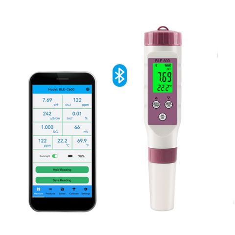 Achetez en gros Multi-paramètre Numérique 6 En 1 Ph/orp/temp/ec/cf