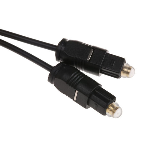 Cable Toslink de audio digital de 5 m de color negro