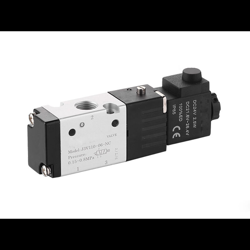 Buy Wholesale China 3v100 Series Solenoid Valve + Low Power Consumption