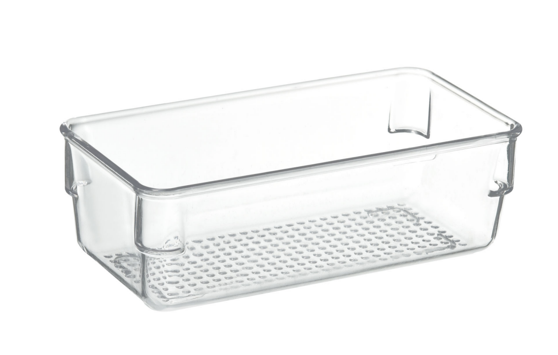 Clear Beauty Storage Container with Lid 8 x 4 – The Wax Connection