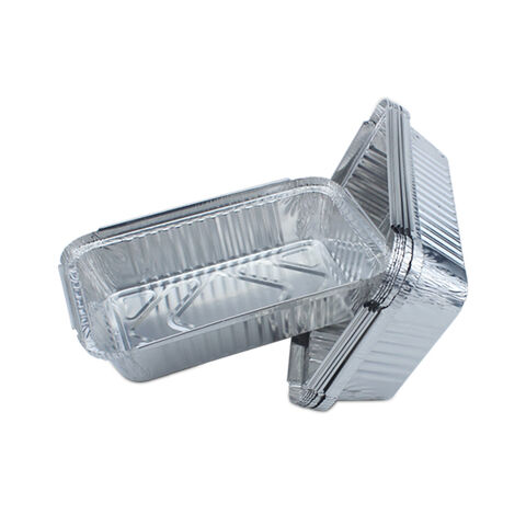 Boîte d'aluminium à emporter à usage unique pour l'emballage alimentaire  récipient en aluminium - Chine Couvercle en papier aluminium, couvercle du  récipient en aluminium