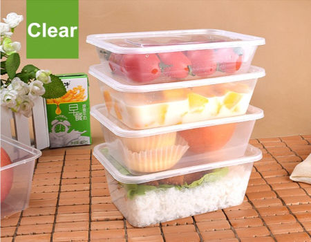 Buy Wholesale China Take Away Custom Printed Disposable Pp Plastic  Microwave Food Container Lunch Box & Disposable Food Container at USD 0.08