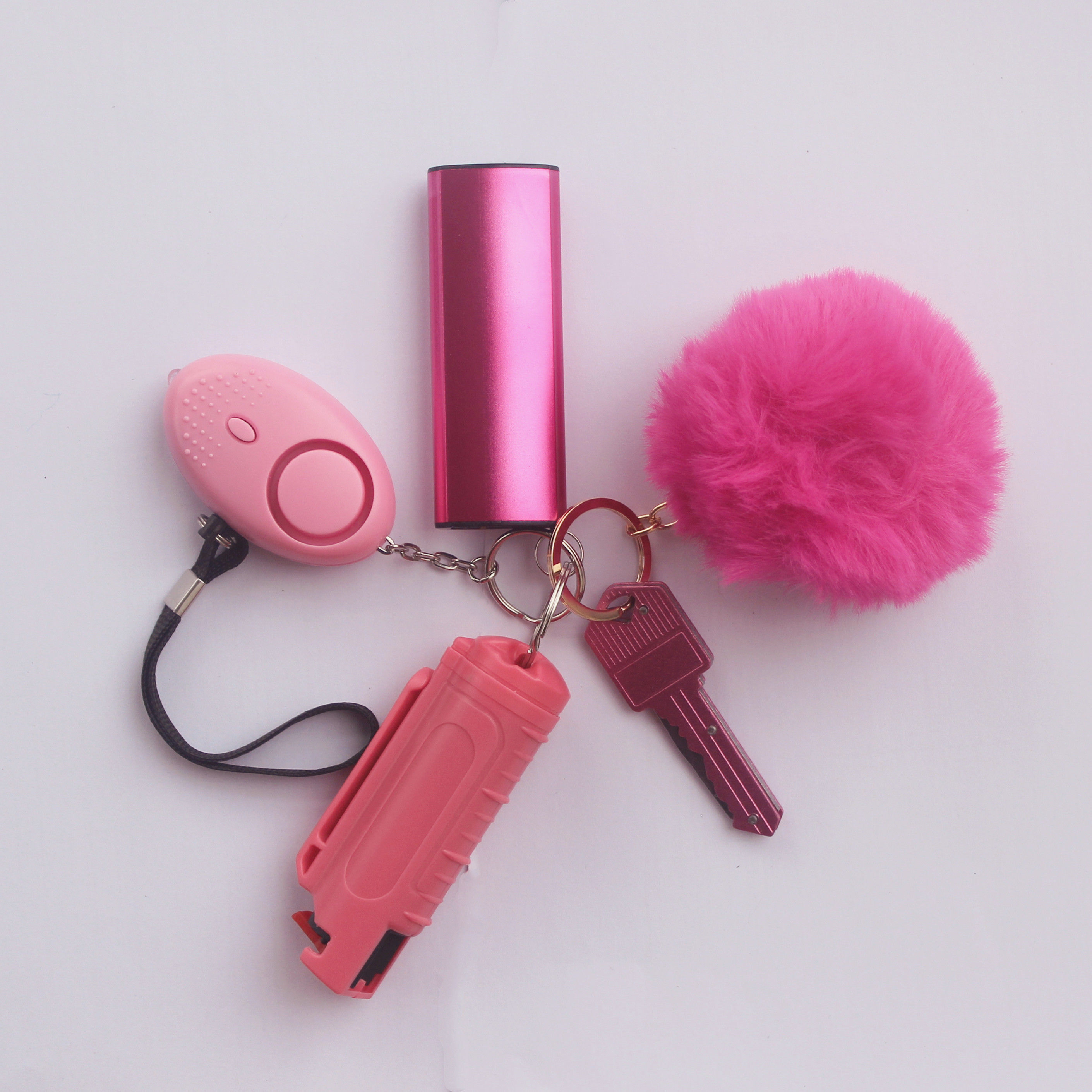 20ml Shiny Diamond Pepper Spray Self Defense Keychain Riot Spray