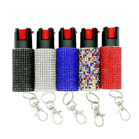 Buy Wholesale China 20ml 20ml Shiny Diamond Pepper Spray Self Defense  Keychain Riot Spray & Pepper Spray at USD 1.3