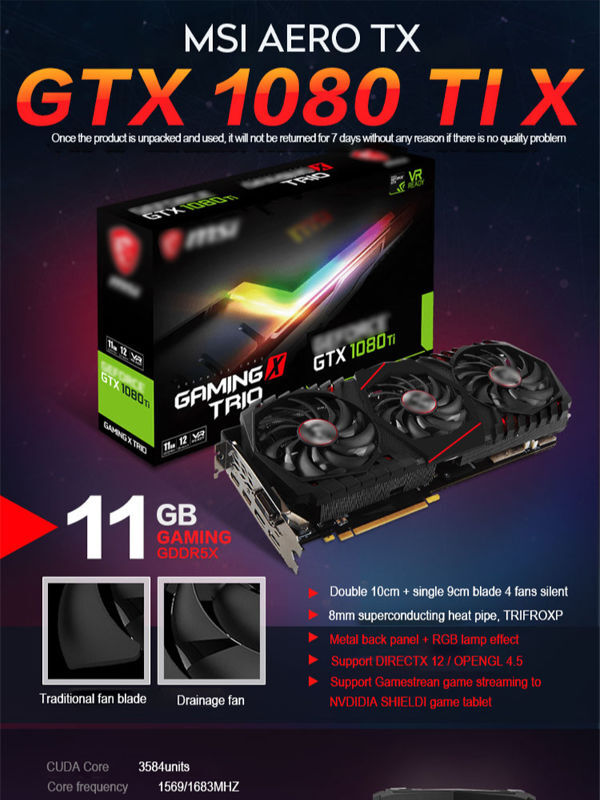 Msi Gaming Grafica 1080 Precio Tarjeta De Video NVIDIA GeForce GTX