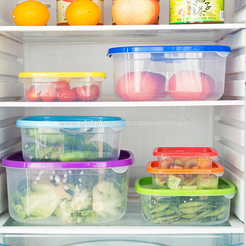Food Grade Stainless Steel Refrigerator Storage Box Crisper