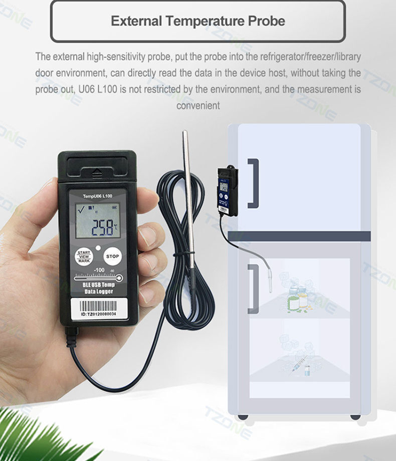 Buy Wholesale China Fridge Temperature Monitor Ultra Temperature Logger &  Ultra Temperature Logger at USD 23