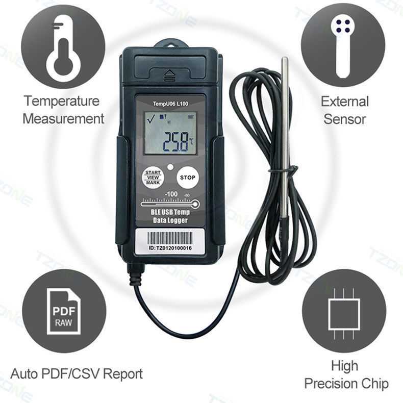 Freezer Ultra Temperature Alarm Usb Data Logger - Buy China Wholesale ...