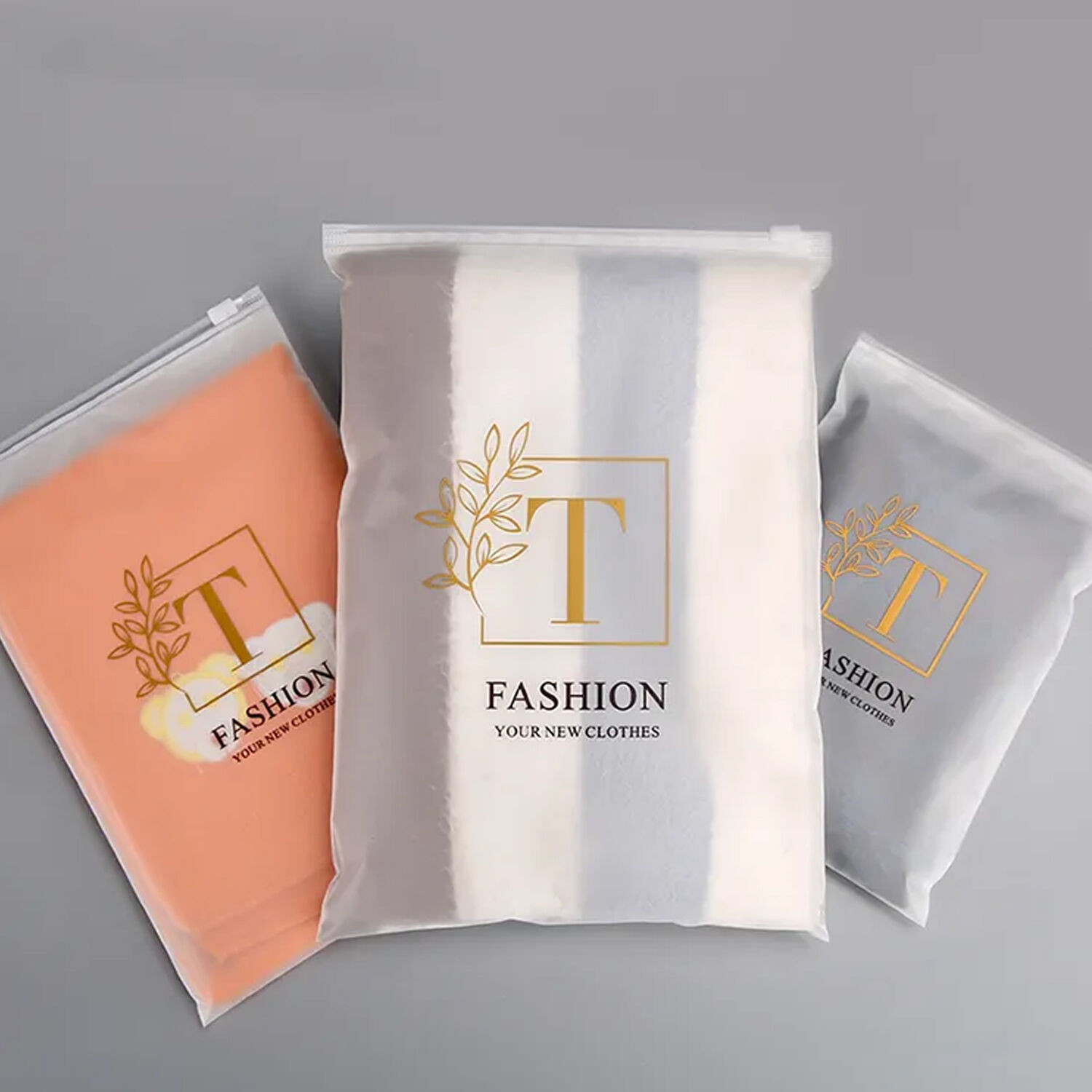 Plastic Garment Bags Zip Lock Pouches for Clothes Packing - China Plastic  Packaging Bag, Display Bag