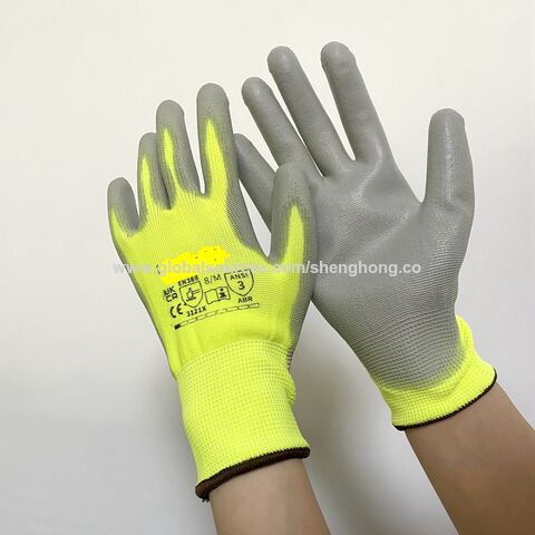 Guantes de jardinería para mujer, guantes de trabajo para mujer con  revestimiento de espuma de nitrilo, 3 pares de guantes de trabajo  protectores tran