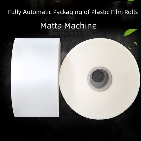 Máquina automática de envasado para film compuesto mate que utiliza film de embalaje hecho de film mate BOPP, impresión de film esmerilado.