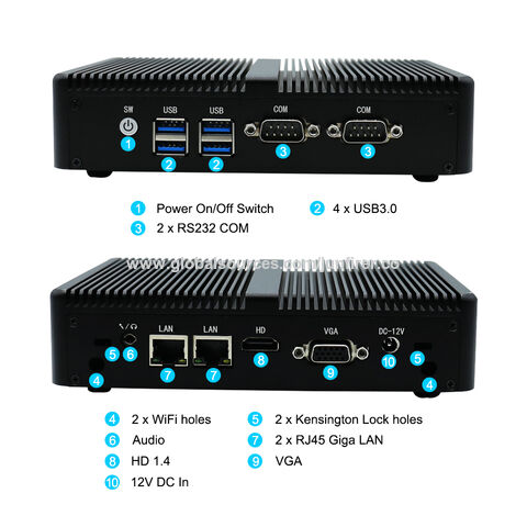 Buy Wholesale China Fanless Mini Pc With Core I5 8250u Ddr4 Faster