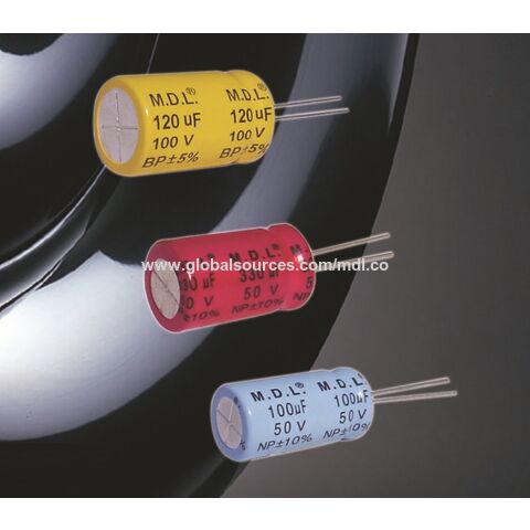 Compre M.d.l. Condensadores Electrolíticos Radiales De Aluminio De 4,7 Uf  50v Np(bp), Tweeter Usado y Condensadores Electrolíticos De Aluminio de  Taiwán por 0.036 USD