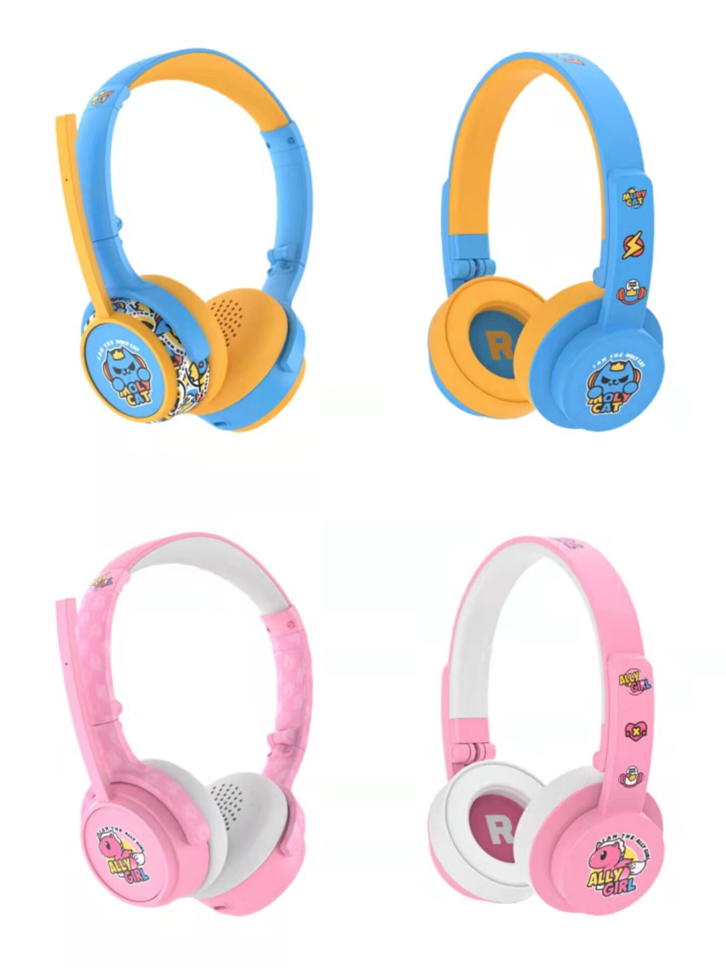 seenda Auriculares Bluetooth para niños, auriculares inalámbricos para  niños con volumen limitado de 85 dB/94 dB, tiempo de reproducción de 45  horas