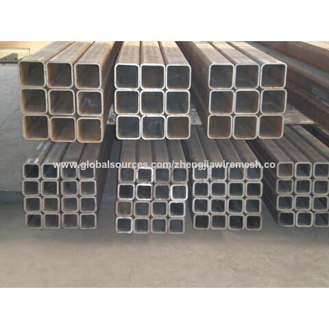 Tubo de Acero Dulce ERW Laminado en Caliente Negro Soldado Tubo Cuadrado - Fabricado en China