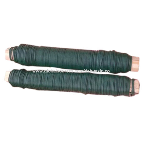 Buy Wholesale China Coiled Florist Wire, Gauge 24, Green, Pvc Coated &  Coiled Florist Wire at USD 700