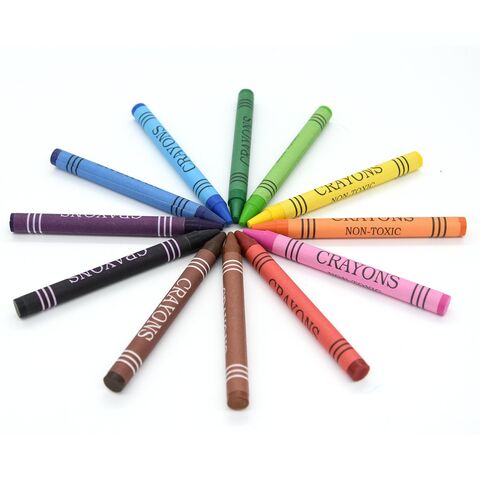 High Quality 12 Colors Twist-up Crayons for School Kids (DH