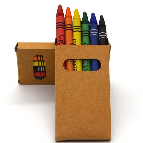 Achetez en gros Enfants Cire Crayon Pour 6/8/12/24 Couleurs Couleur Boîte  Ensemble 6 Couleur Enfants Dessin Crayons En Gros Chine et Crayon à 0.09  USD