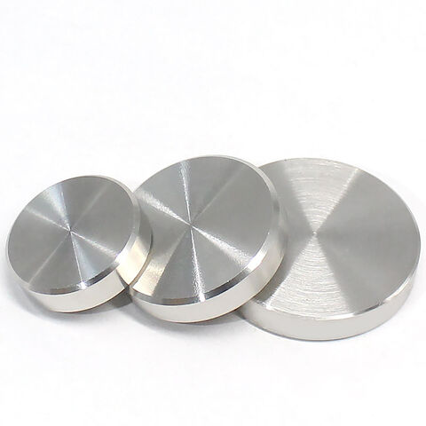 GLASS TABLE TOP ADAPTERS STAINLESS STEEL