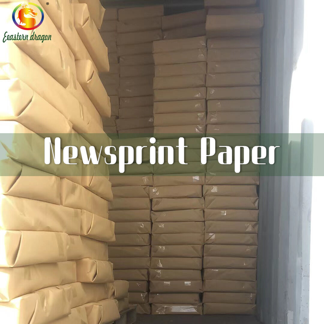 Factory Sales Newsprint Paper 52g 350*550mm 600 Wholesale China