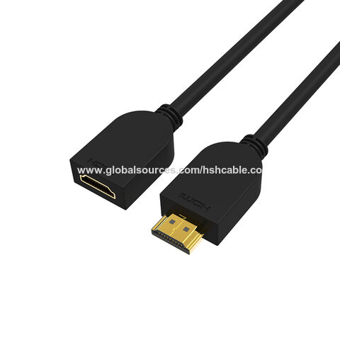 PREMIUM Fit männlich zu männlich 4K HDMI-Kabel 1,8 M Unterstützung 4K 2,0 60Hz 3D 1080P 18Gbps