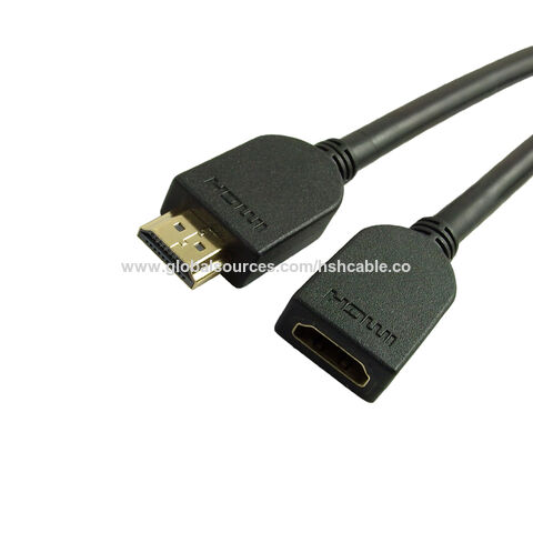 PREMIUM Fit männlich zu männlich 4K HDMI-Kabel 1,8 M Unterstützung 4K 2,0 60Hz 3D 1080P 18Gbps
