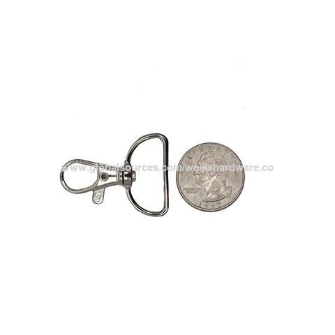 Factory Direct High Quality China Wholesale Swivel Clasps Lanyard Snap Hook  Lobster Claw Clasp,with 1 Inch Inner Width D Ring $0.18 from Dongguan  WeiJie Hardware Products Co., Ltd.